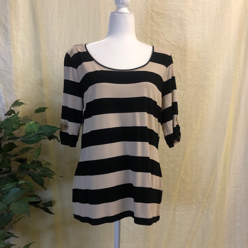 Stripe Top 🖤🤎
